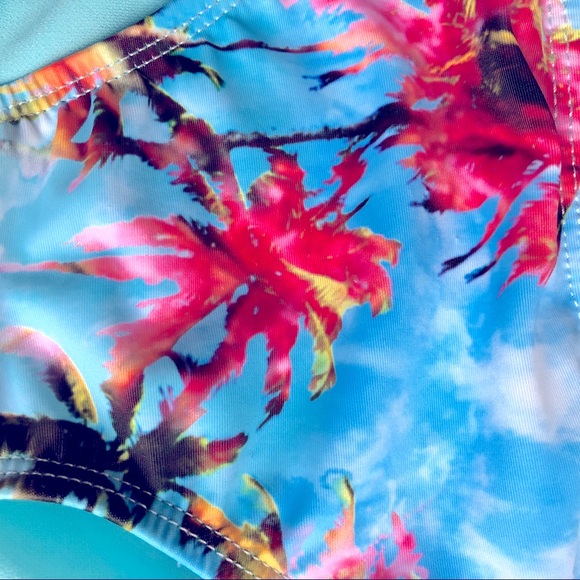 NEW ARIZONA Bikini Swim Bottom Small Blue Women’s NWOT - Picture 4 of 13